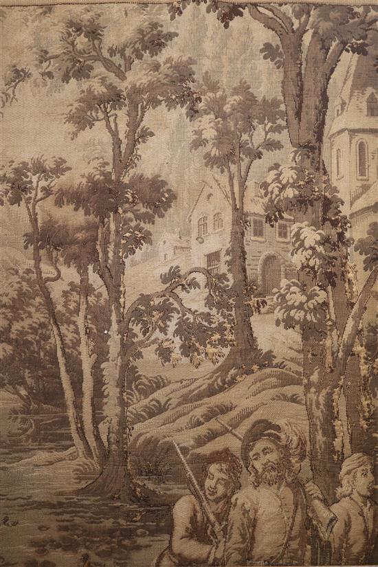 19th century Flemish tapestry